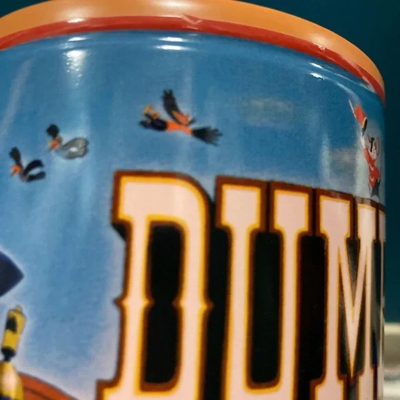 Vintage Disney store Dumbo Themed Mug with Orange Handle - Picture 5 of 6